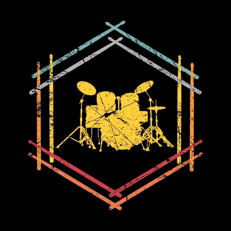 Drumsticks Drums Sticks Logo Drummer