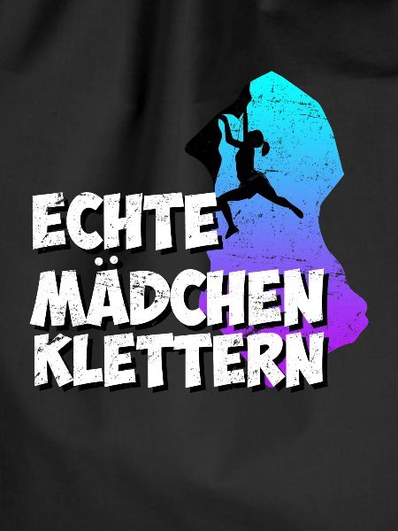 Echte Mädchen Klettern