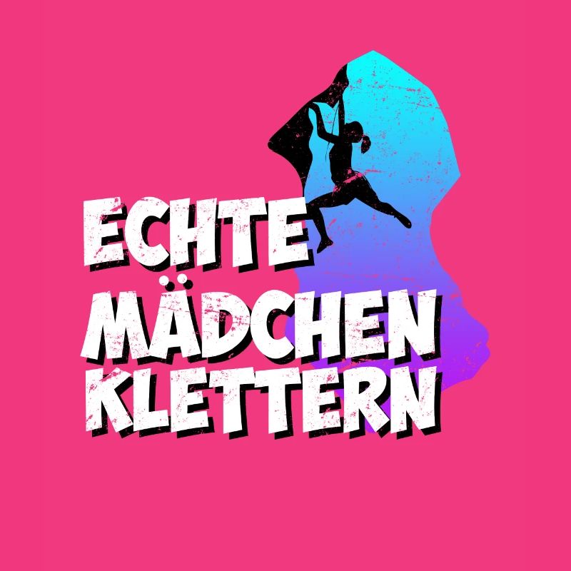Echte Mädchen Klettern