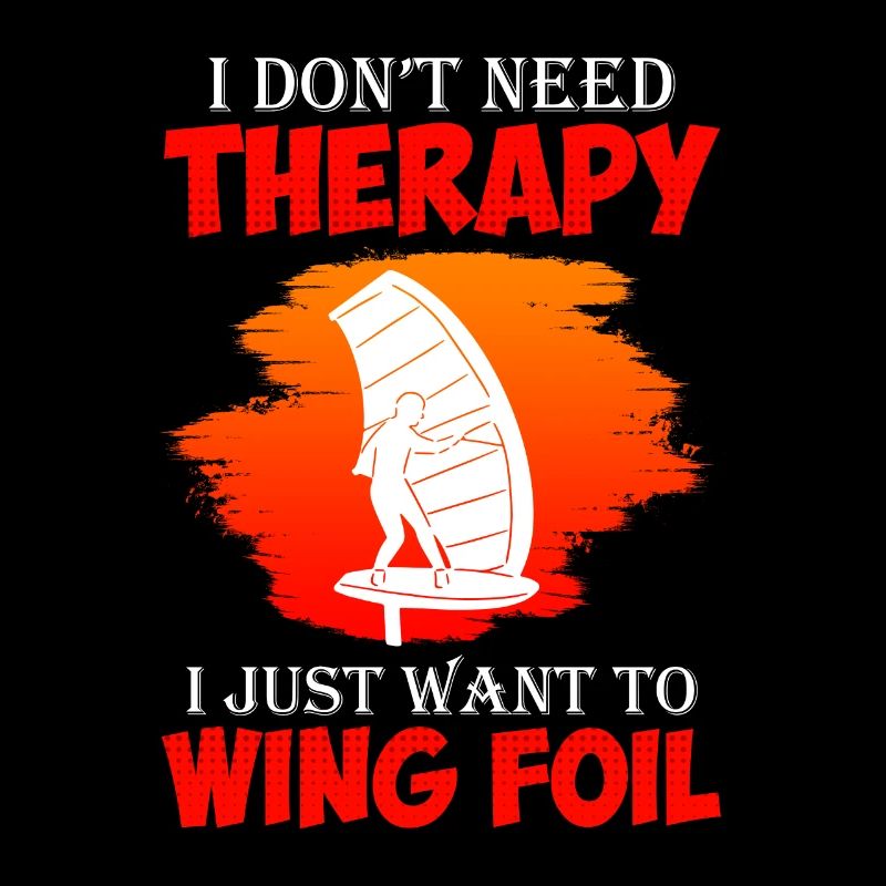 No therapy only Wing Foilen Wingfoil