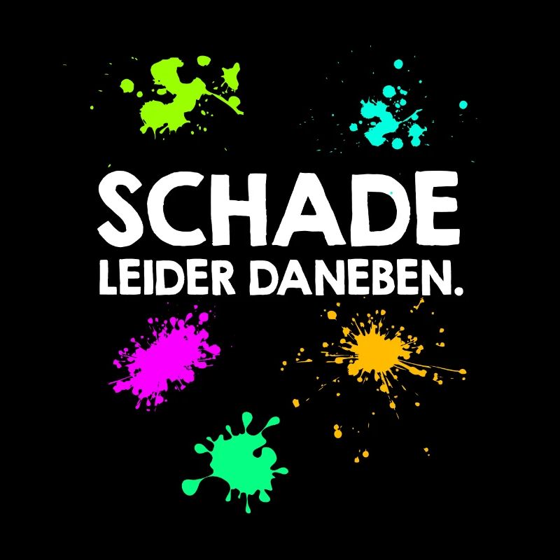 Schade leider daneben Paintballspieler