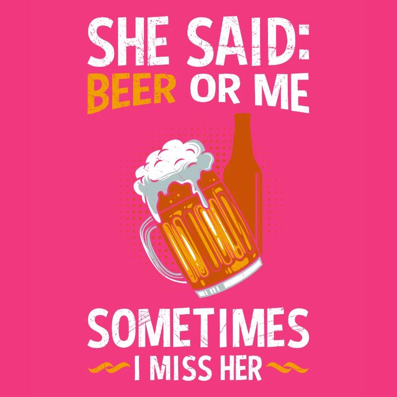 Männer Bier Spruch Bier oder Frau Biertrinker