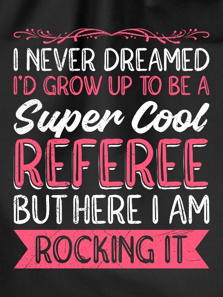 Super cool referee