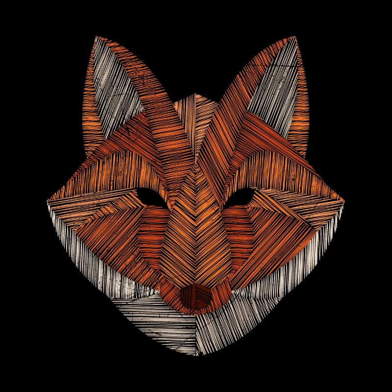 Fuchs Polygon Jäger Jagd