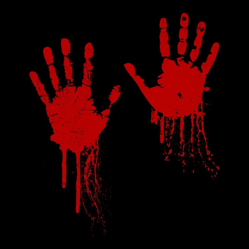 Blood Hands Halloween