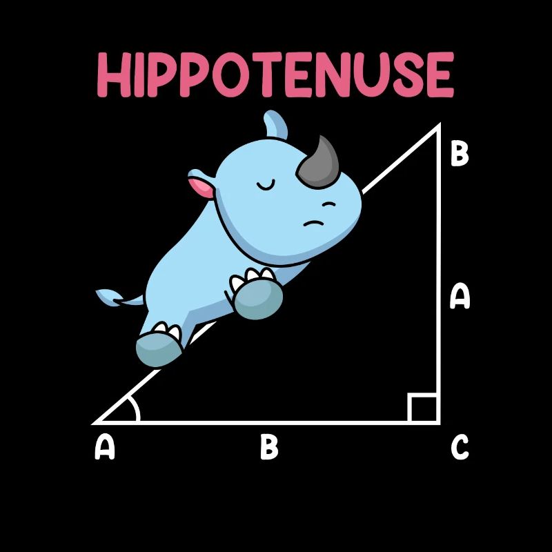Hypotenuse Hippo Hippotenuse Math