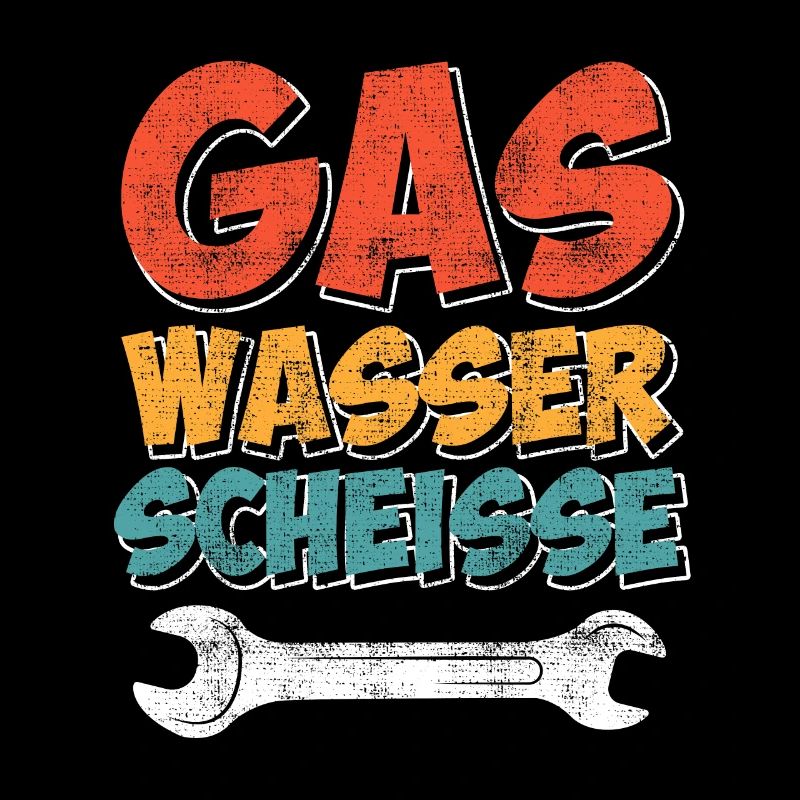 Gas Wasser Scheiße