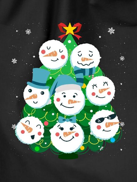 Christmas tree Snowmies Snowman