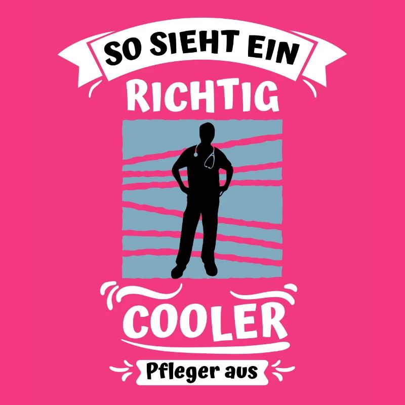 So sieht ein cooler Pfleger aus Altenpfleger