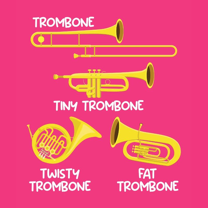 Small Trombone Curvy Trombone Thick Trombone