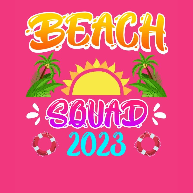 Beach Squad 2023 Urlaub mit Freunden Spring Break