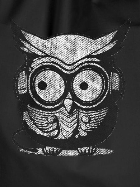 Owl white used look