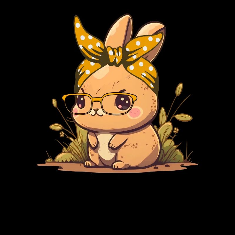 Cute Easter Bunny Rabbit Face Cute Bunny