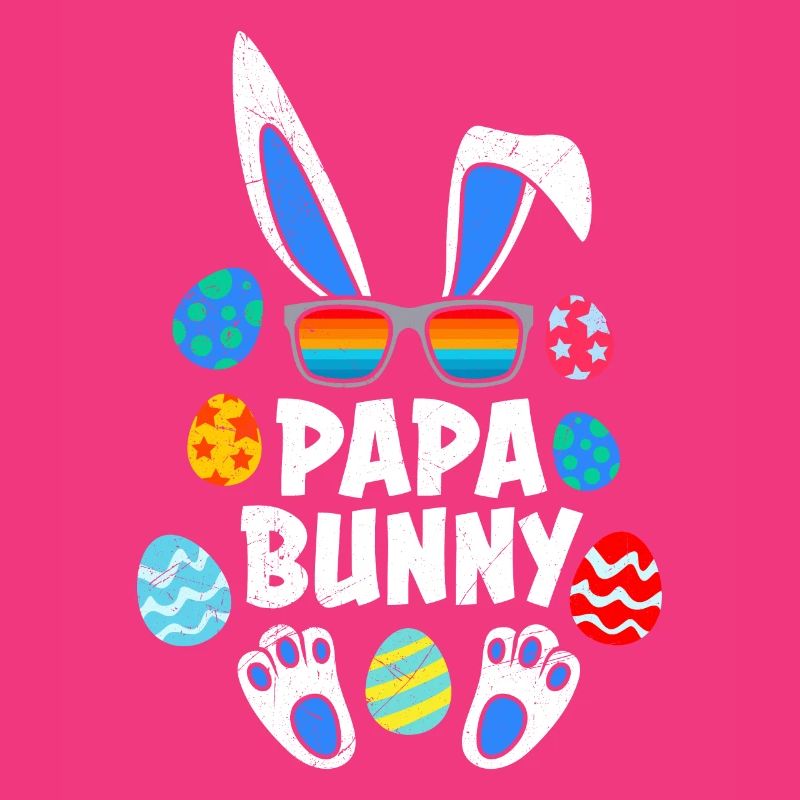 Papa Rabbit Easter Bunny Dad Easter Friends Daddy