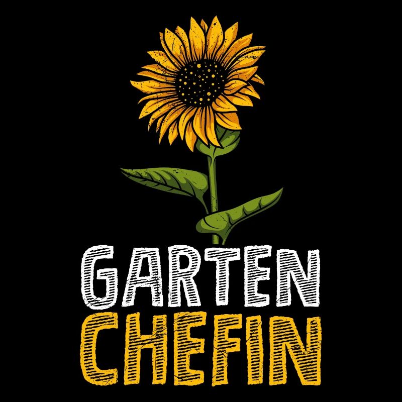Garten Chefin Sonnenblumen Gartenfreundin