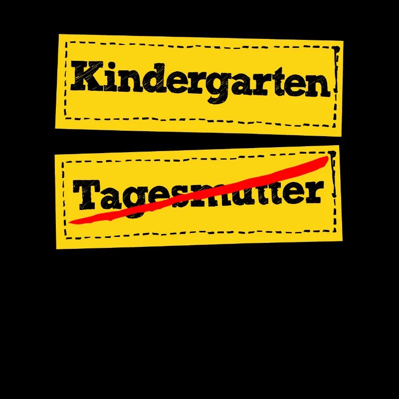 Hallo Kindergarten Tschüss Tagesmutter Vorschule