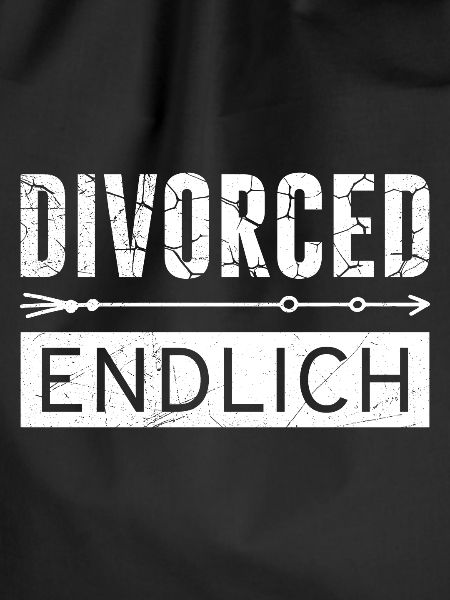 Endlich geschieden Scheidungsparty Scheidung