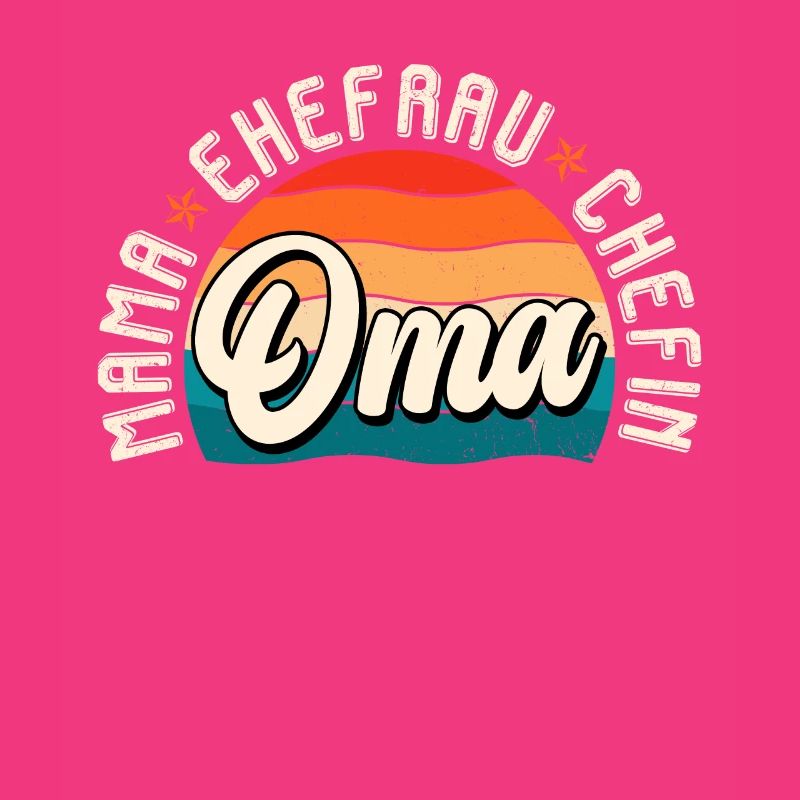 Oma Chefin Großmutter Muttertag Granny Ehefrau