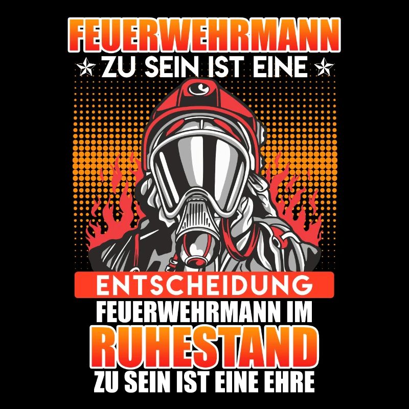 Feuerwehrmann zu sein ist eine Entscheidung Rente