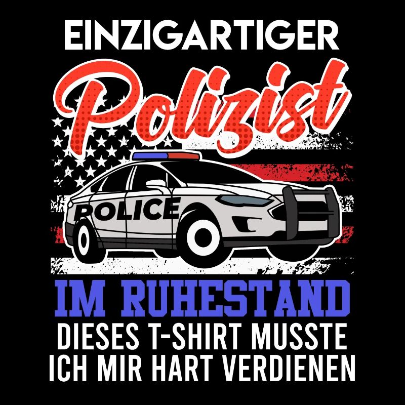 Rentner Einzigartiger Polizist in Ruhestand Rente