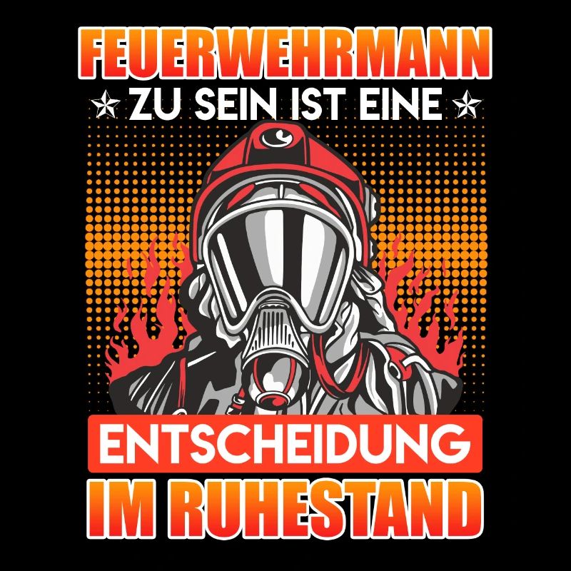 Feuerwehrmann zu sein ist eine Entscheidung Rente