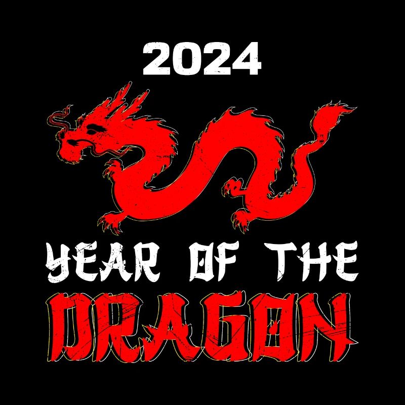 Année du Dragon 2024 Nouvel An chinois