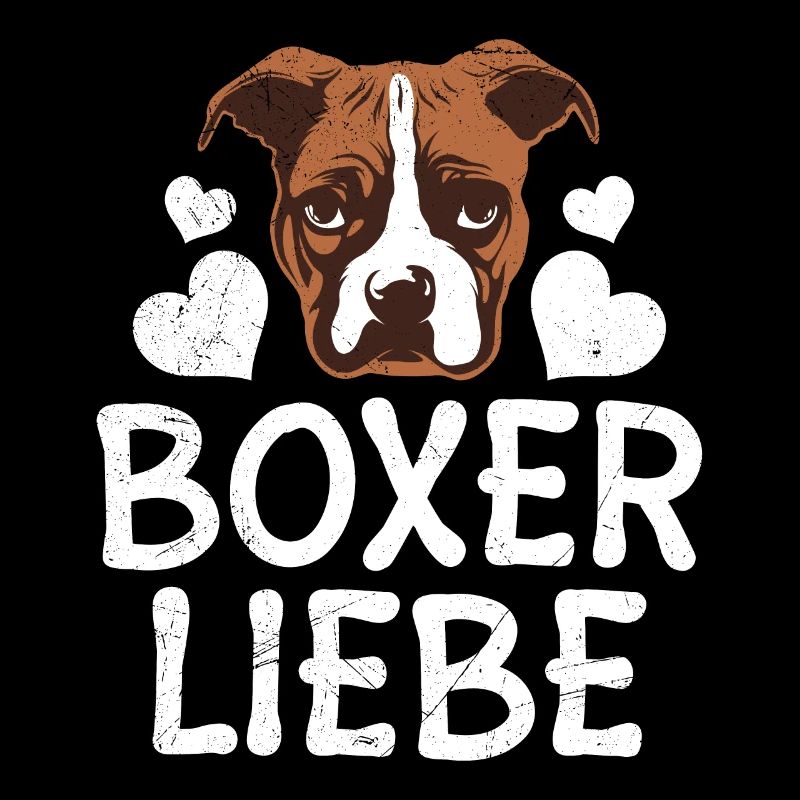 Deutscher Boxer Hund BOXER LOVE Hundebesitzerin