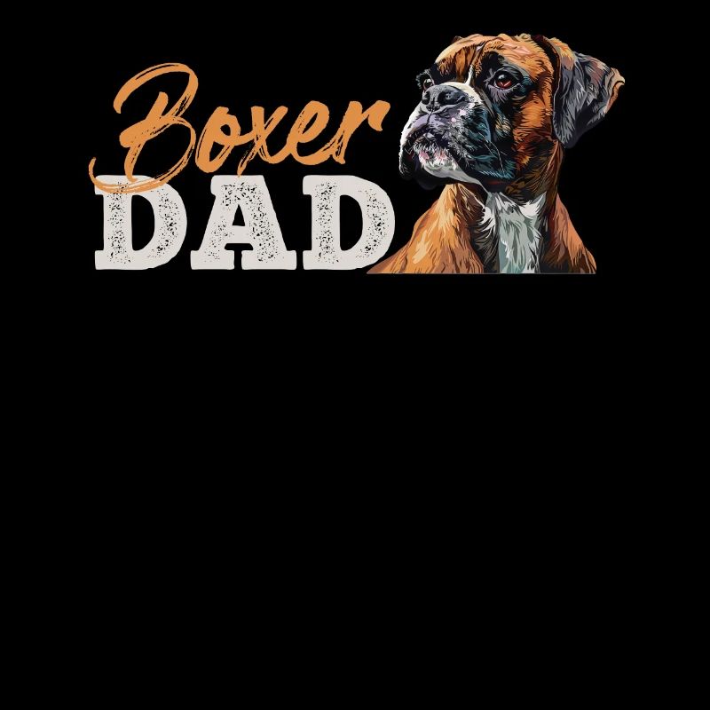 BOXER DAD Deutscher Boxer Hundepapa Boxer