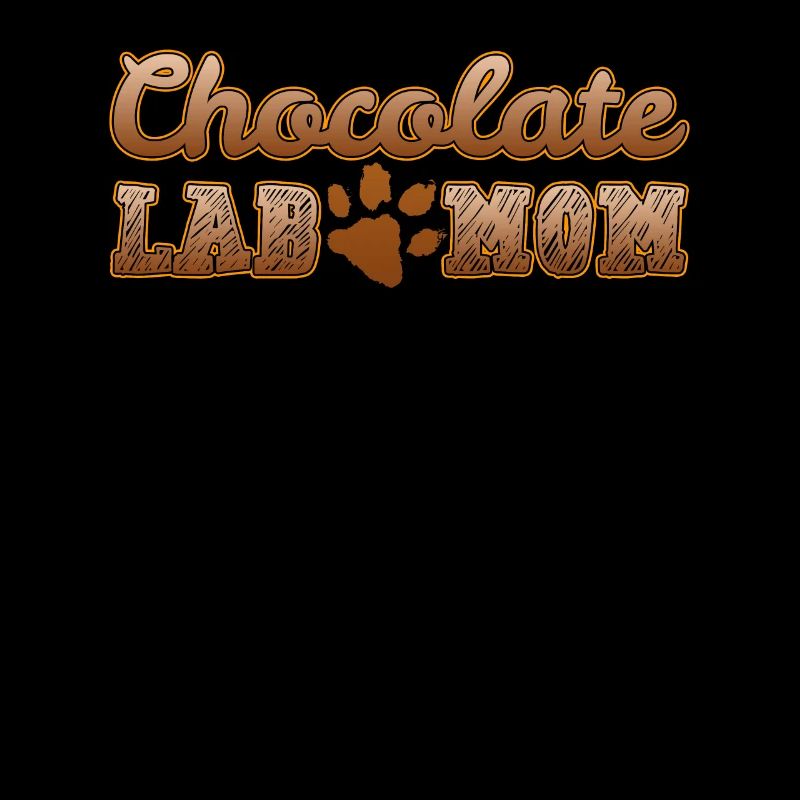 Maman de chien CHOCOLAT LAB MOM Propriétaire du Labrador
