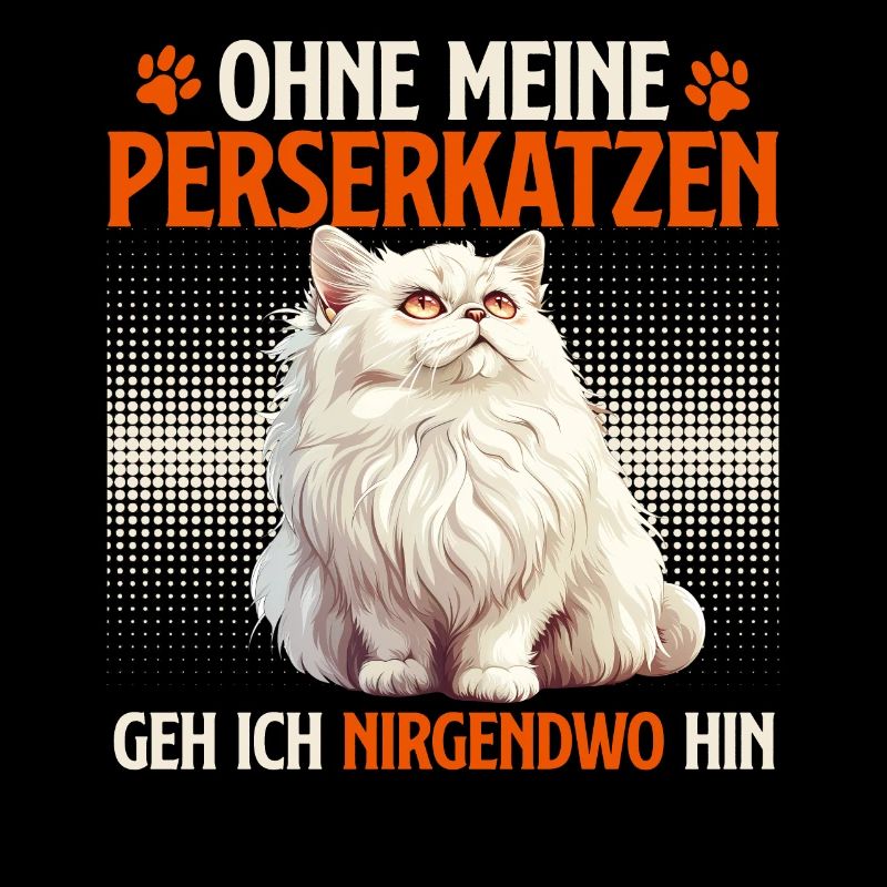 Chat persan JE NE PARS PAS SANS MES CHATS PERSANS
