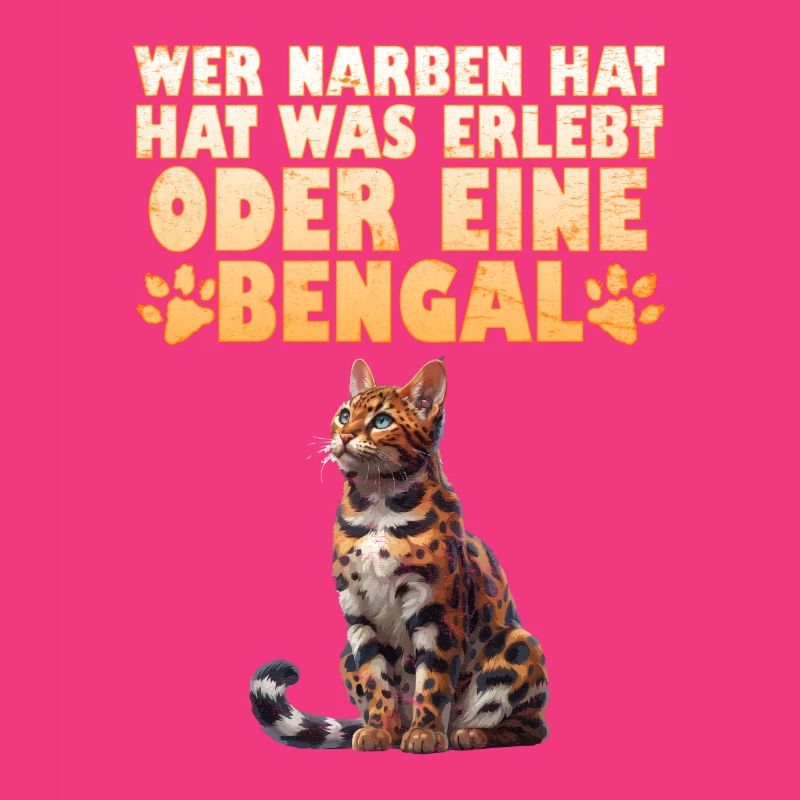 Bengalkatze WER NARBEN HAT HAT WAS ERLEBT ODER