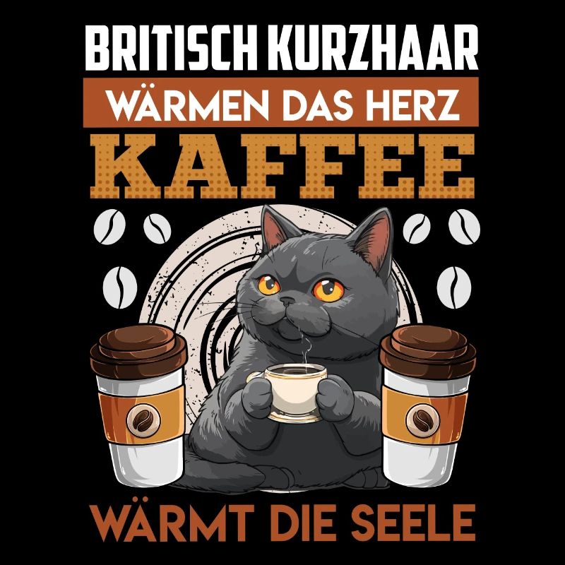 Kaffeefan BRITISCH KURZHAAR WÄRMT HERZ KAFFEE