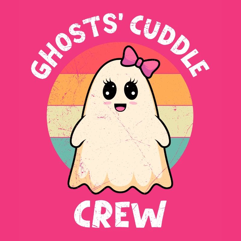 Fête d’Halloween GHOST’S CUDDLE CREW Ghost