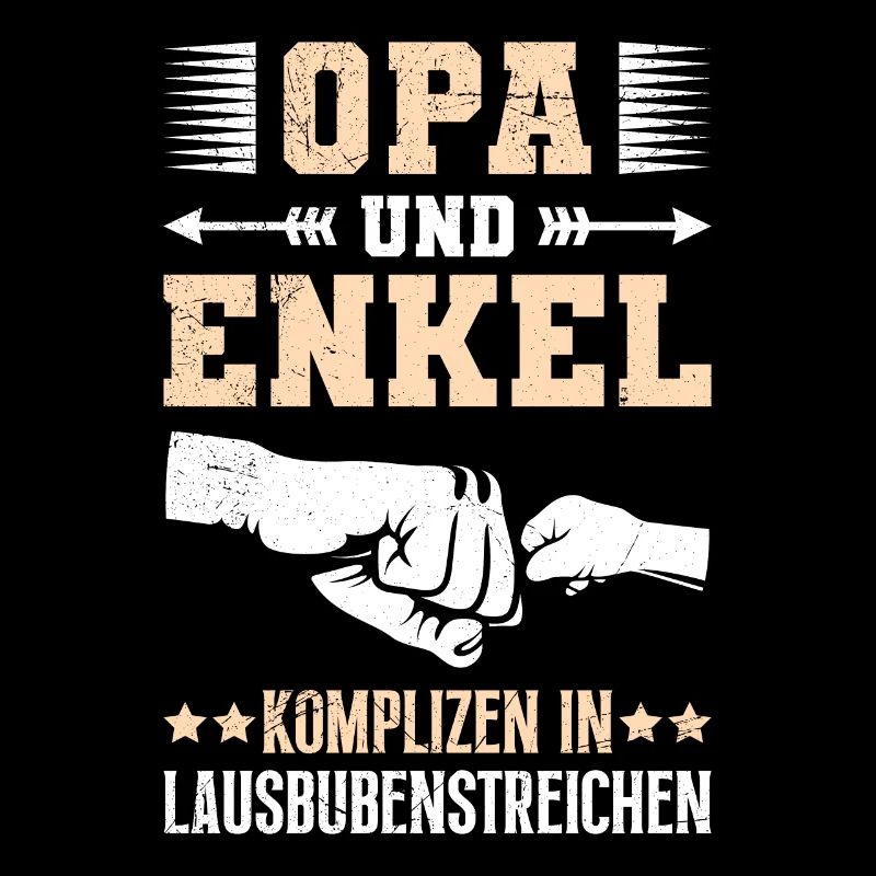 OPA UND ENKEL KOMPLIZEN IN LAUSBUBENSTREICHEN