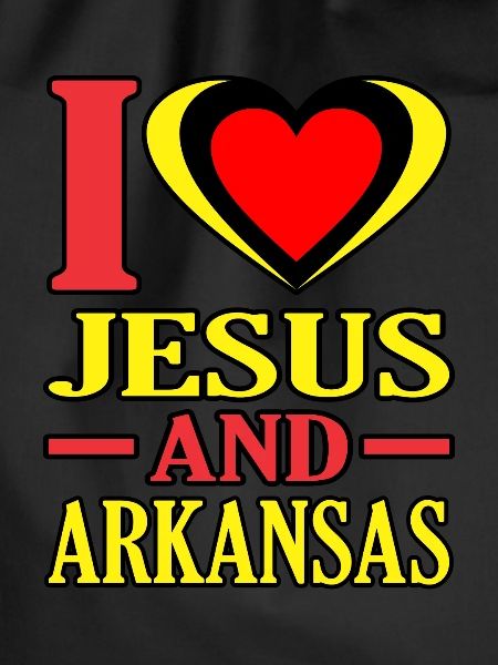 Love Jesus Arkansas Gift
