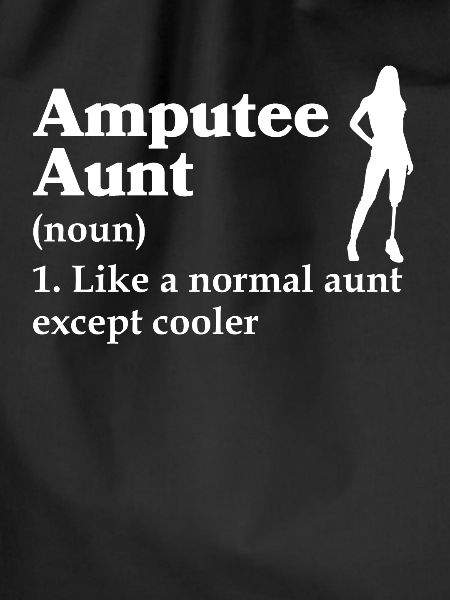 Amputated Leg Prosthesis Gift