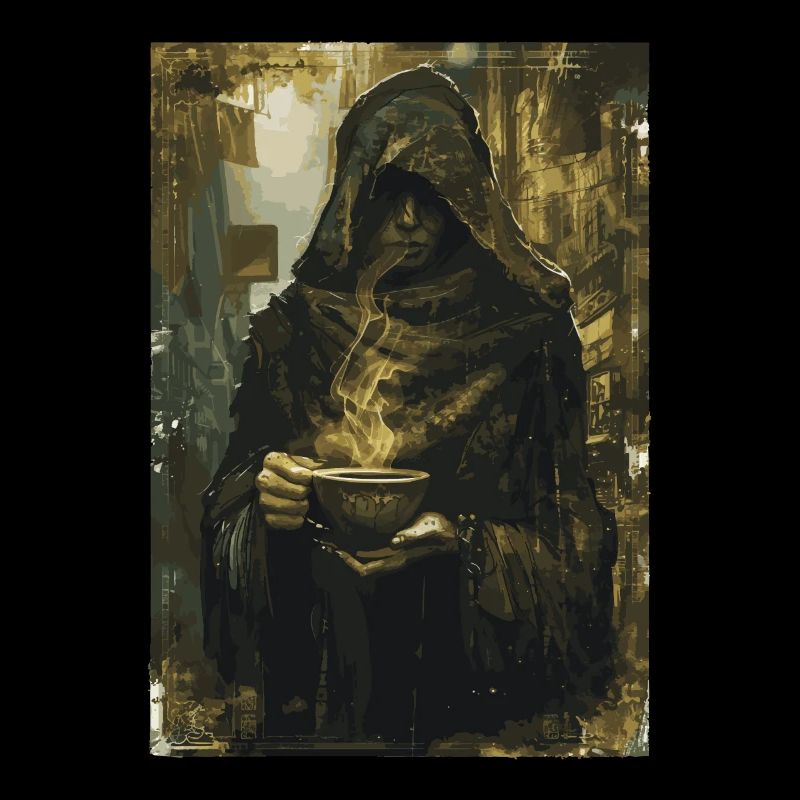 The Coffee Drinker Tarot
