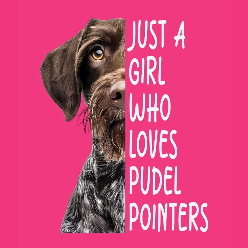 Poodle Pointer Girl Gift