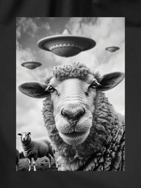 Ufo Selfie Sheep