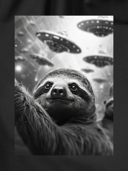 Ufo Selfie Sloth