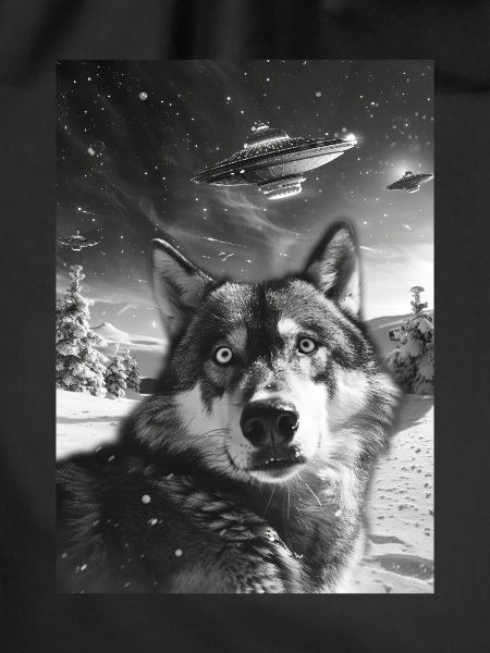 Ufo Selfie Wolf