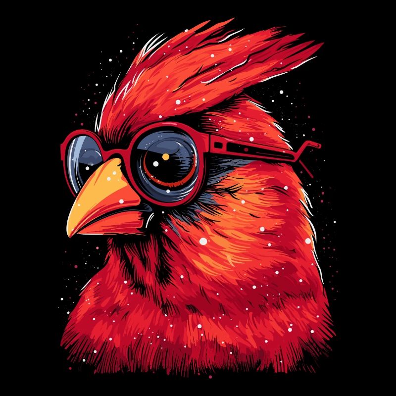 Red Cardinal Vogel