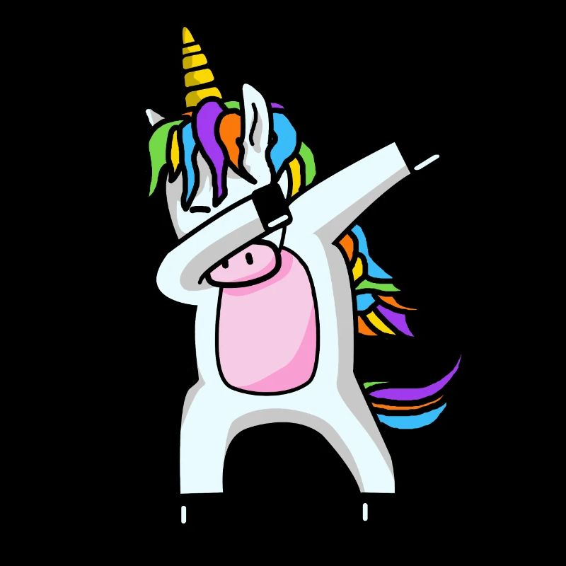 Dabbing Unicorn dabbendes Einhorn Dab Trend