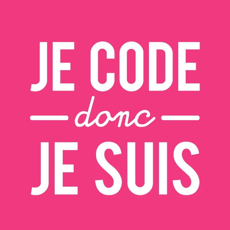 Je code donc je suis humour codeur