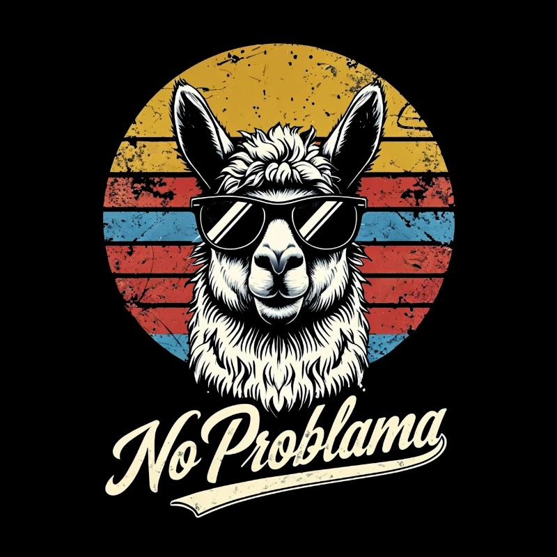 Pas de Problama, drôle de design de lama