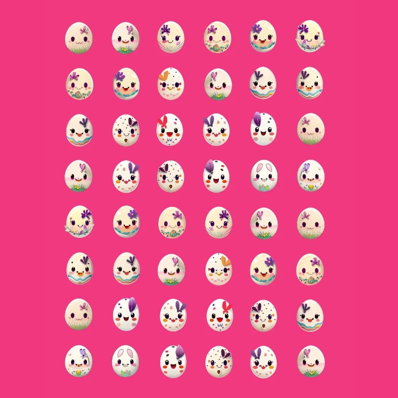 Colorful Easter Eggs Easter Egg Pattern Easter