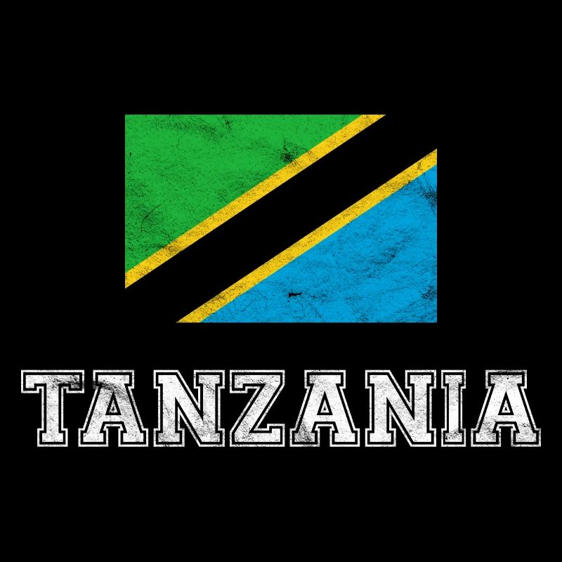 Drapeau de Tanzanie, cadeau
