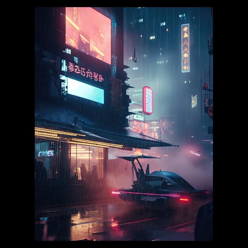 Midnight Reverie: représentation de style anime d’un