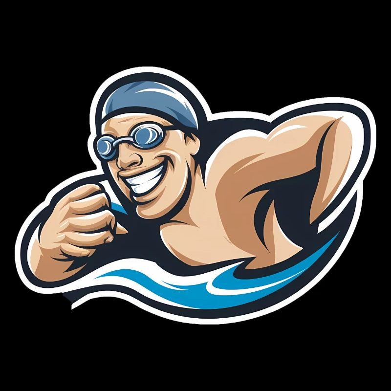 Schwimmer Sport Logo