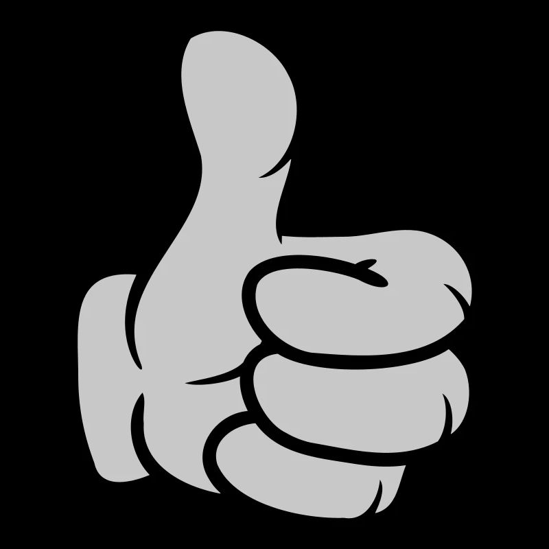 Comic Hand Thumbs Up